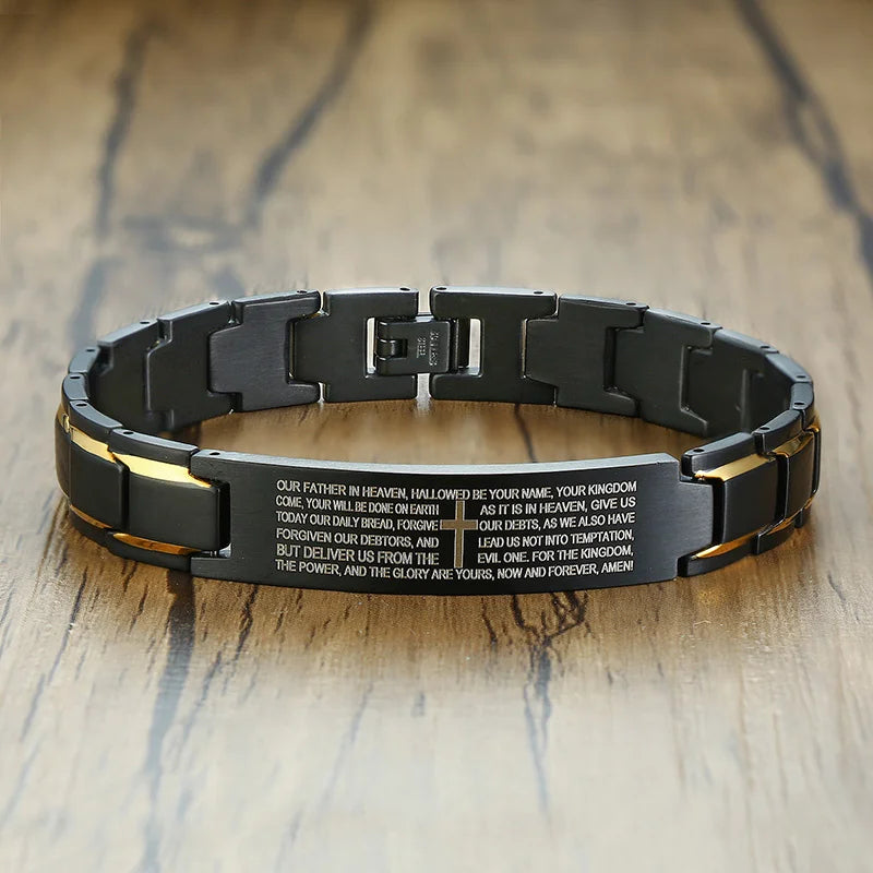 Vnox Stainless Steel Metal Bracelet