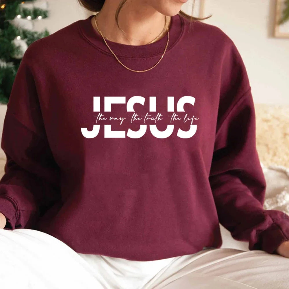 Jesus The Way The Truth The Life Sweatshirt