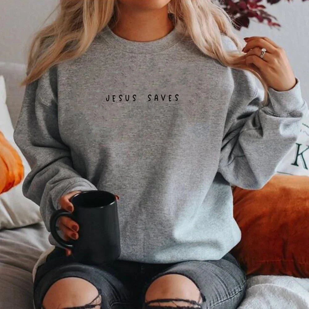 Jesus Saves Sweatshirt