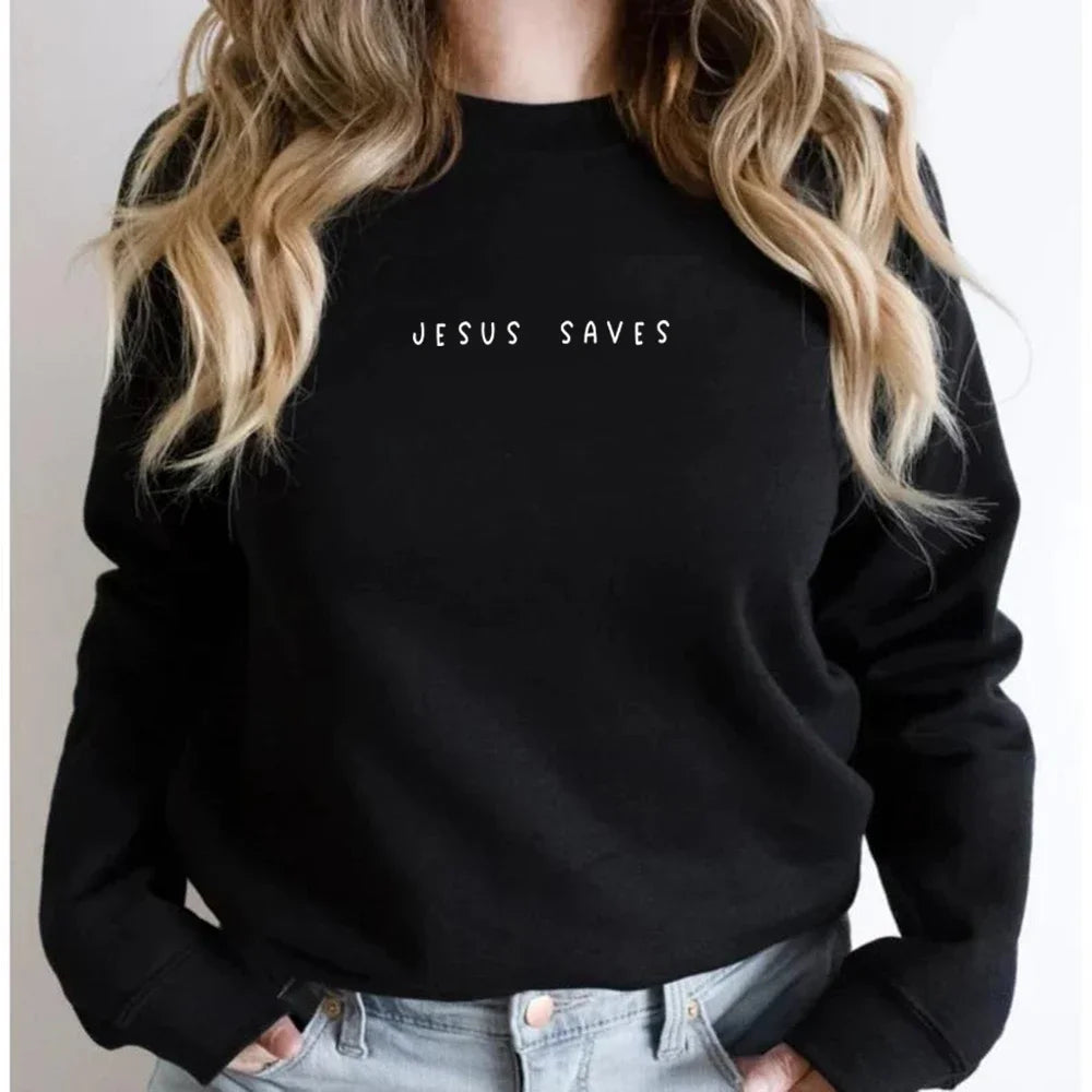 Jesus Saves Sweatshirt