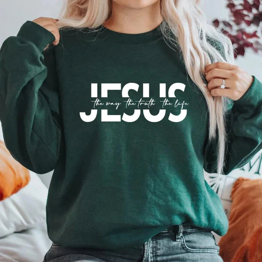 Jesus The Way The Truth The Life Sweatshirt